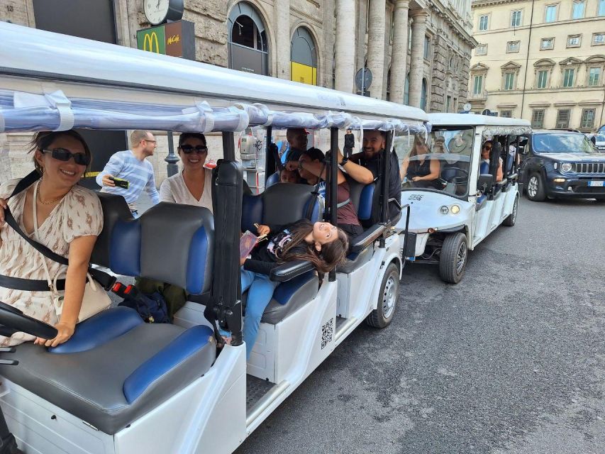 Rome: City Highlights on a Shared Golf Cart Tour - Why a shared golf cart is a smart way to tour Rome