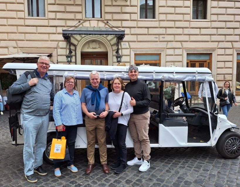 Rome: City Highlights on a Shared Golf Cart Tour - Piazza Venezia to Piazza Navona: seeing the grand squares without the scramble