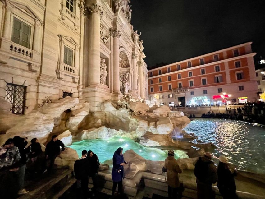 Rome: City Highlights Small Group Walking Tour by Night - What the guide adds (and the one listening risk)
