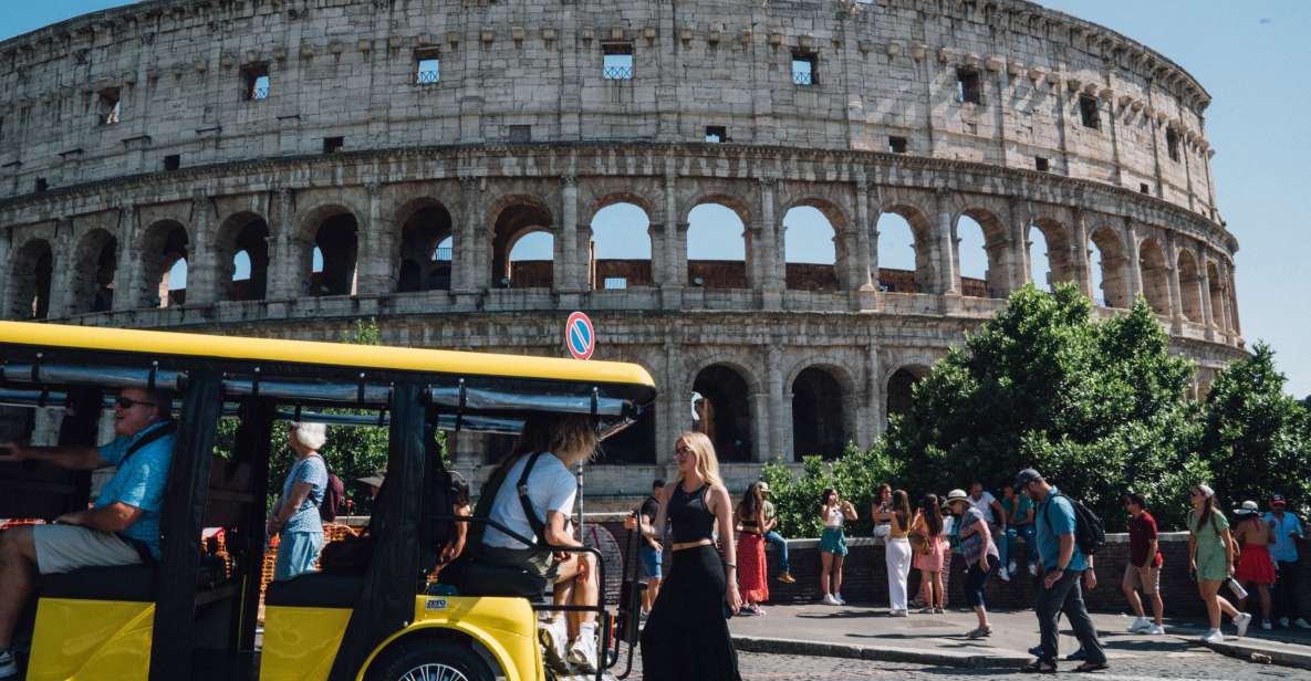 Rome: City Highlights Tour by Electric Golf Cart - Trevi Fountain and the Spanish Steps: Better Timing for Photos