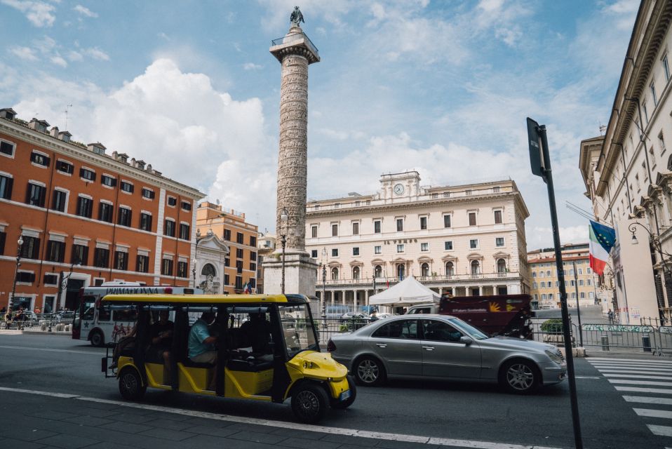 Rome: City Highlights Tour by Electric Golf Cart - Torre Argentina and Piazza Venezia: A Shift in Mood