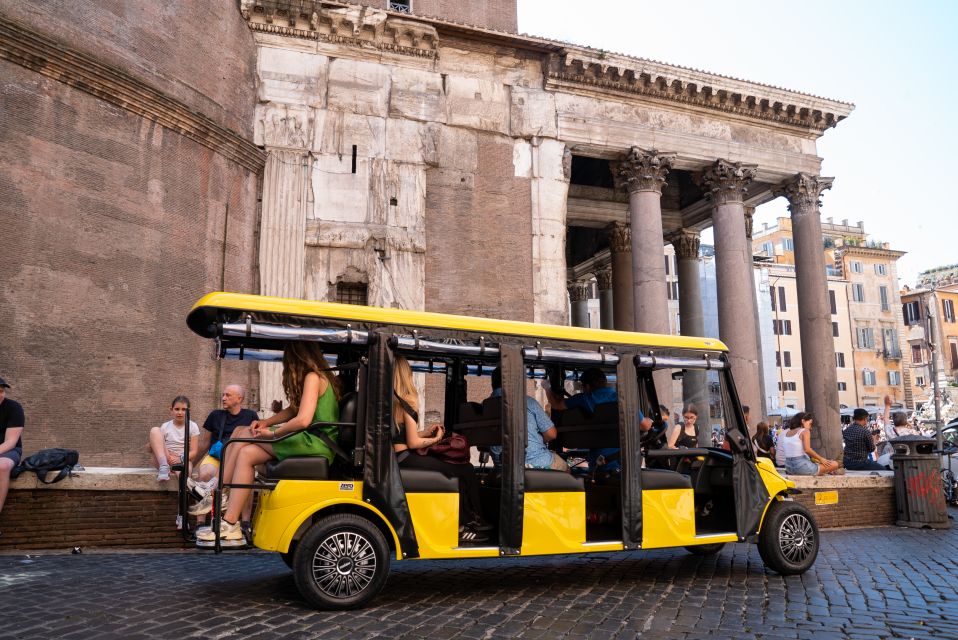 Rome: City Highlights Tour by Electric Golf Cart - Gelato and Water: Small Inclusions That Change the Whole Vibe