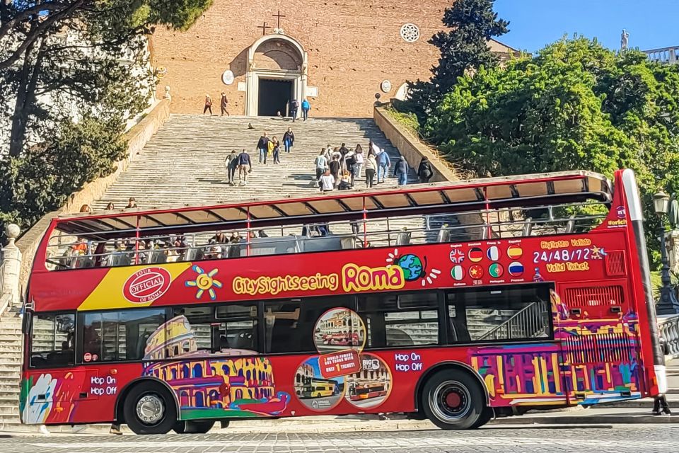 Rome: City Sightseeing Hop-on Hop-off Bus with Audioguide - How the route flows: the story from basilicas to big-city icons