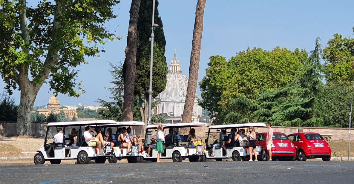 Rome: City Tour by Golf Cart with Gelato - The real appeal: seeing Rome’s biggest hits without the foot pain