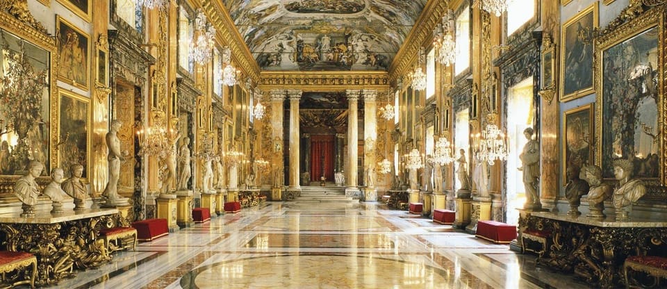 Rome: Colonna Palace Entry Ticket - Palazzo Interiors: Mirrors, Tapestries, Frescoes, and Fine Furnishings