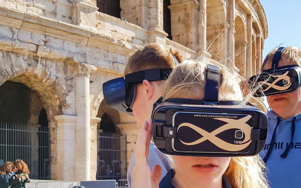 Rome: Colosseum Access and Self-Guided Virtual Reality Tour - From VR to real ruins: what your ticket covers afterward