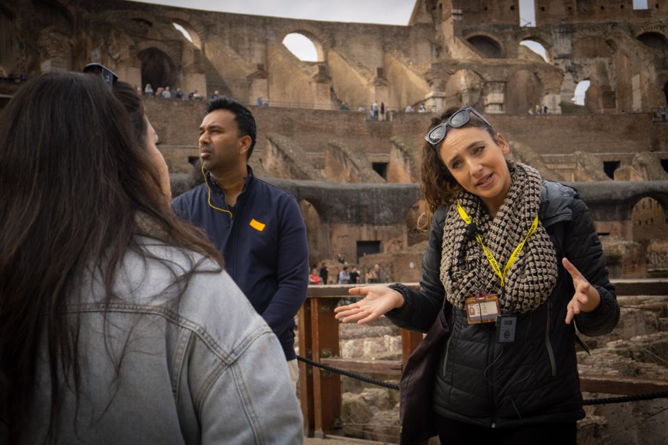 Rome: Colosseum, Arena & Ancient City Guided Tour - Arena Floor Access: What you’ll learn while you stand where the action began