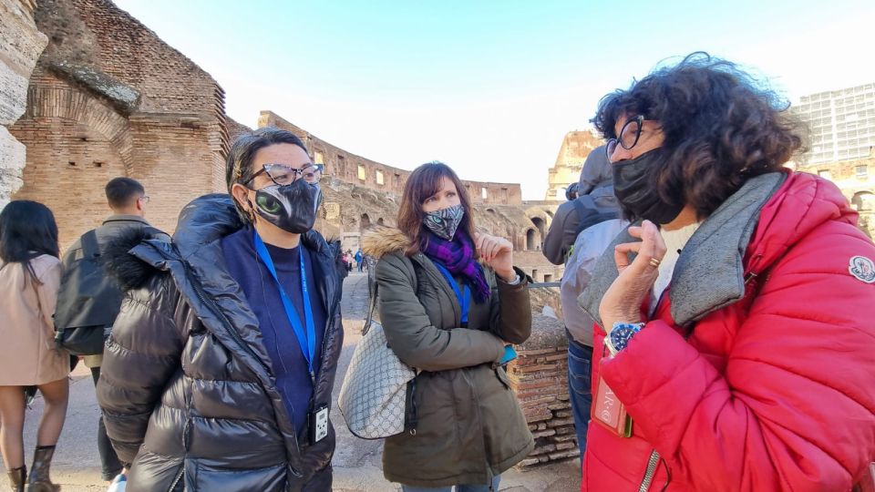 Rome: Colosseum Arena and Ancient Rome Guided Tour - Roman Forum: government buildings, temples, and the big picture