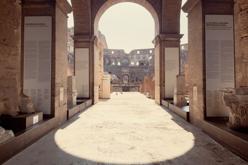 Rome: Colosseum, Arena Floor & Ancient Rome Tour - Comfort, Weather, and What to Bring for Arena-Level Sightseeing
