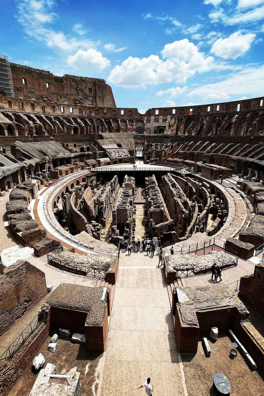 Rome: Colosseum Arena Floor and Ancient Rome Tour - The Arena Floor walk: gladiators, dust, and drama