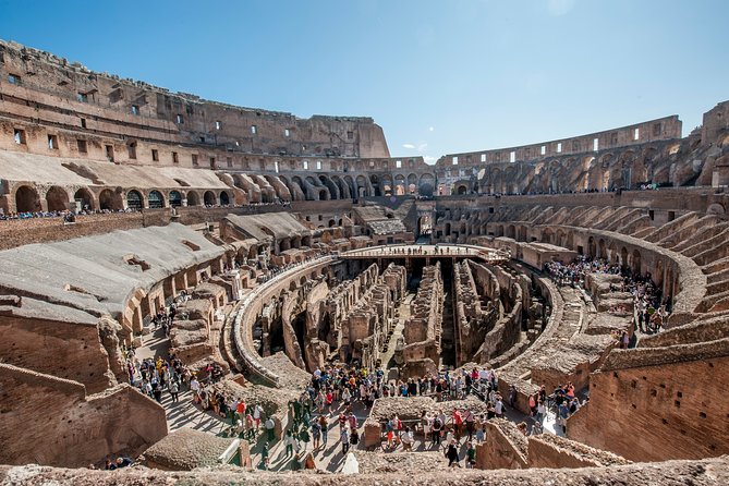 Rome: Colosseum Arena Floor, Roman Forum and Palatine Hill Tour - Arco di Tito: a quick hit at street level scale