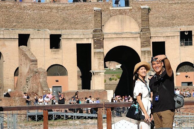 Rome: Colosseum Arena Floor Tour with Roman Forum & Palatine Hill - Roman Forum Walk: Julius Caesar, Titus, and the Senate House