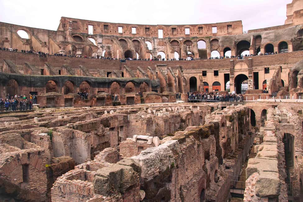 Rome: Colosseum Arena, Forum & Palatine Hill Guided Tour - Colosseum Arena floor: where a guided tour changes everything