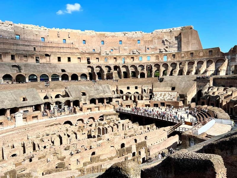 Rome: Colosseum Arena Guided Tour, Forum & Palatine Option - Starting at Santi Cosma e Damiano: the smoothest way in