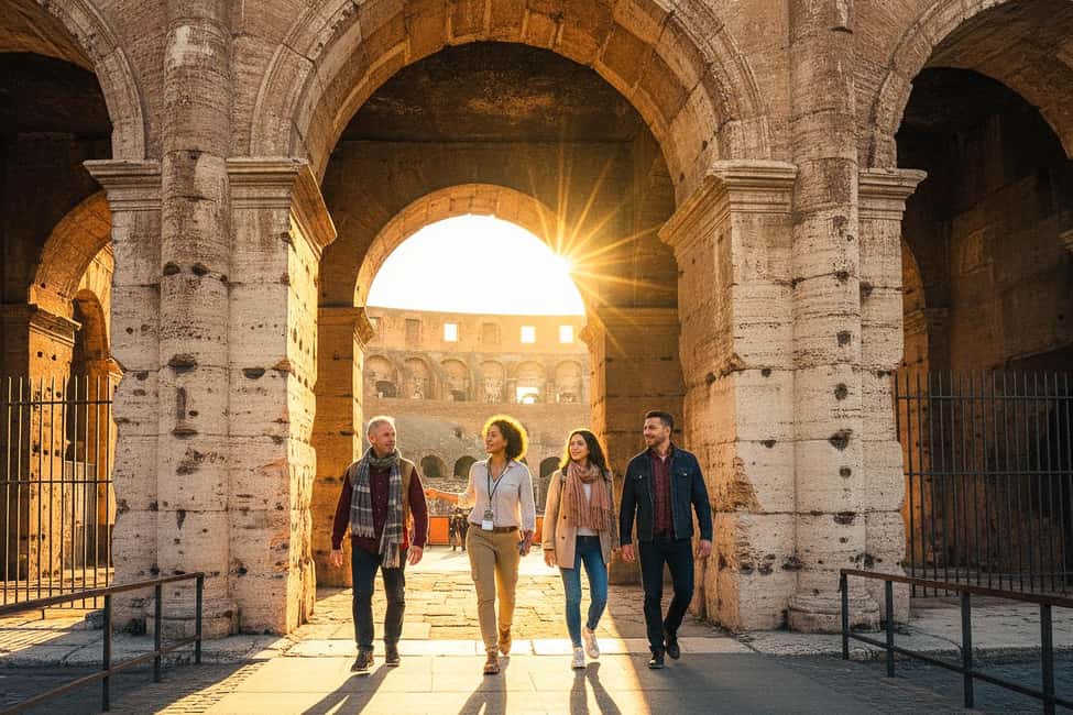 Rome: Colosseum Arena Twilight Tour & Imperial Forum Visit - Practical tips that make or break the experience