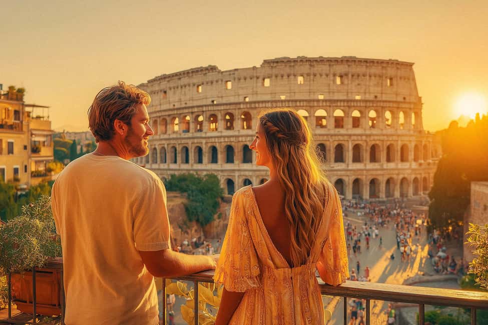 Rome: Colosseum Arena Twilight Tour & Imperial Forum Visit - Trajan’s Column at sunset: the finale you’ll remember