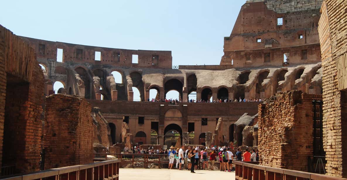 Rome: Colosseum Experience with Audio Guide and Arena Option - Security checks and rules you should follow