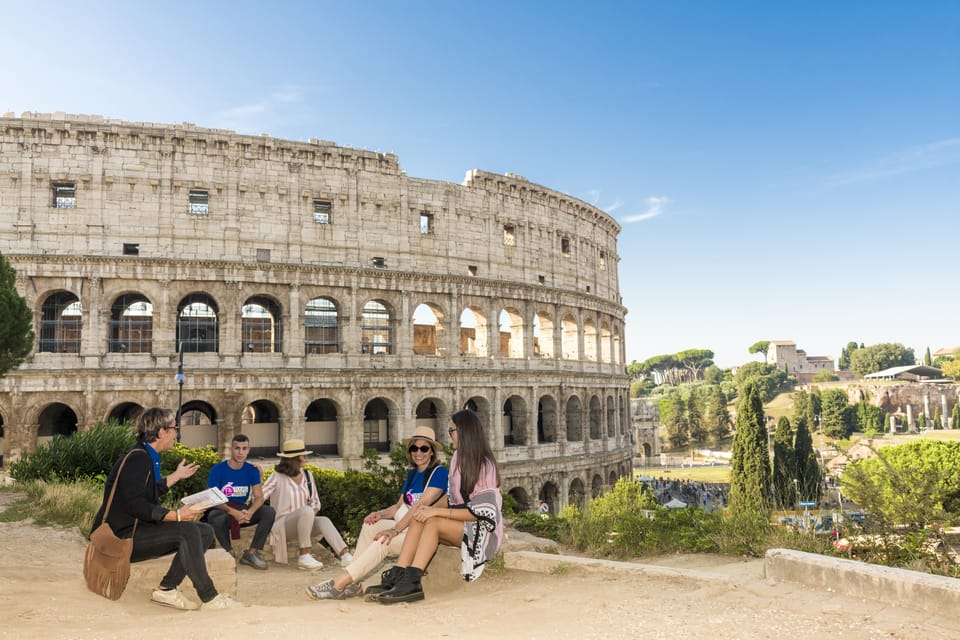 Rome: Colosseum Experience with Host and Audio Guide - Meet the host near Via delle Terme di Tito 93, then go your own way