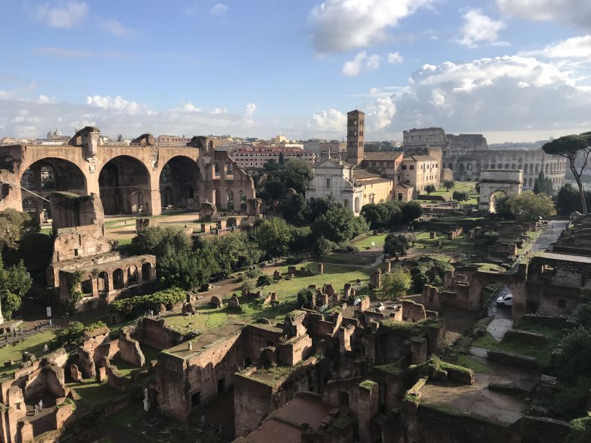 Rome: Colosseum, Forum, and Palatine Hill Guided Tour - Colosseum First: First and Second Tiers Up Close