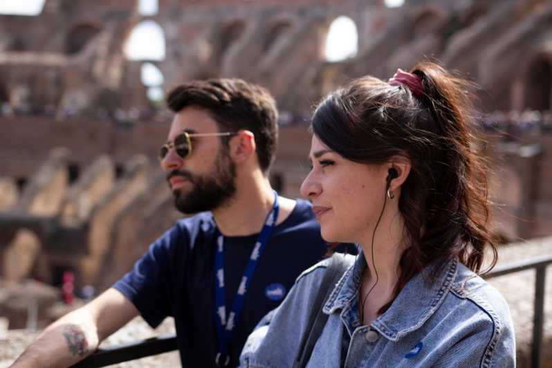 Rome: Colosseum, Forum, & Palatine Hill Entry & Audioguide - Colosseum access: escorted entry plus a strict ID check
