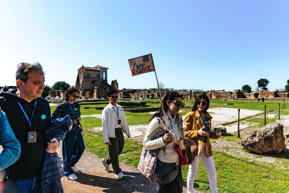 Rome: Colosseum, Forum & Palatine Hill Tour & Optional Arena - How the guide + headsets change the whole experience