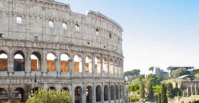 Rome: Colosseum & Forum with Audio Guide App -Optional Arena - Meeting point on Via delle Terme di Tito: get oriented fast