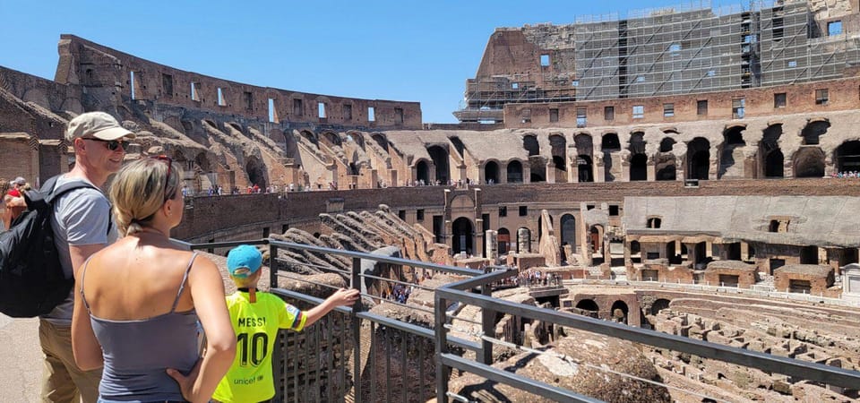 Rome: Colosseum Guided Tour with Roman Forum & Palatine Hill - Entering the Colosseum: what the guided time gets you