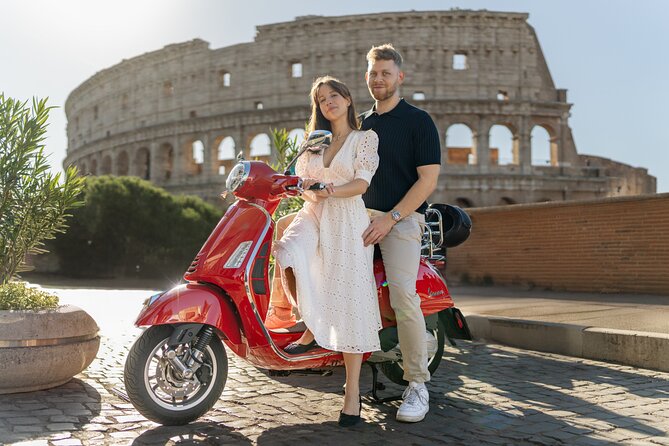 Rome: Colosseum Photoshoot, Private & Custom Experience - Stop 2: Piazza del Campidoglio for cleaner composition and quick character shots