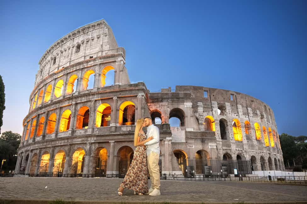 Rome: Colosseum Private Photoshoot - Logistics that matter: shoes, bags, and staying in sync