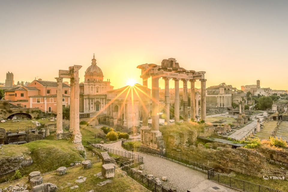 Rome: Colosseum, Roman Forum and Palatine Hill Group Tour - Guided Tour or Self Audio at the Colosseum, Forum, and Palatine