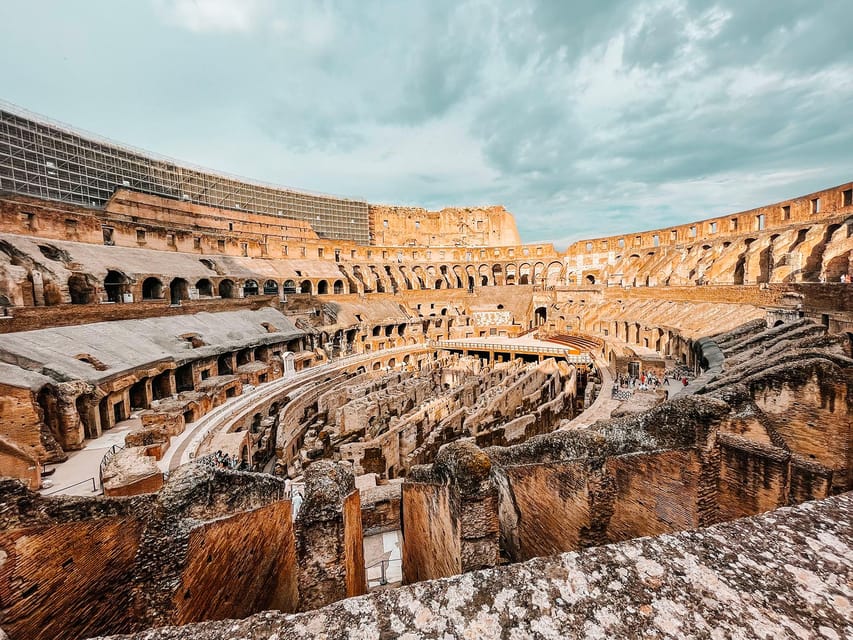 Rome: Colosseum Underground and Arena Tour - The Arena Floor and Inner Tiers: Best Views, Not Just Best Photos