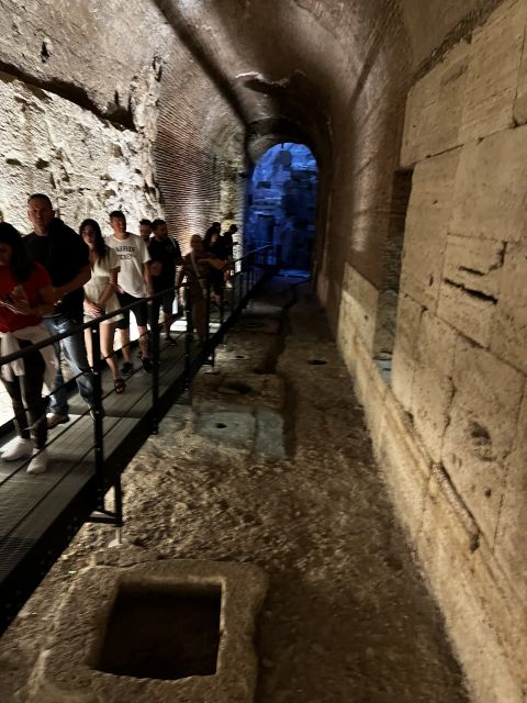 Rome: Colosseum Underground Private Tour with Forum Access - Step into the Colosseum Underground: what you’ll see under the arena
