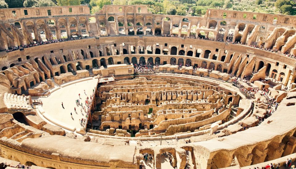 Rome: Colosseum Underground Small Group Guided Tour - Palatine Hill self-guided: views and imperial Rome at your pace