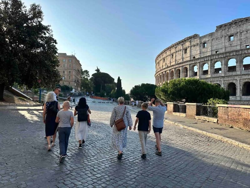 Rome: Colosseum VIP Top Floor 7 Pax Tour - Floors 3–5 and the reconstructed arena view from above