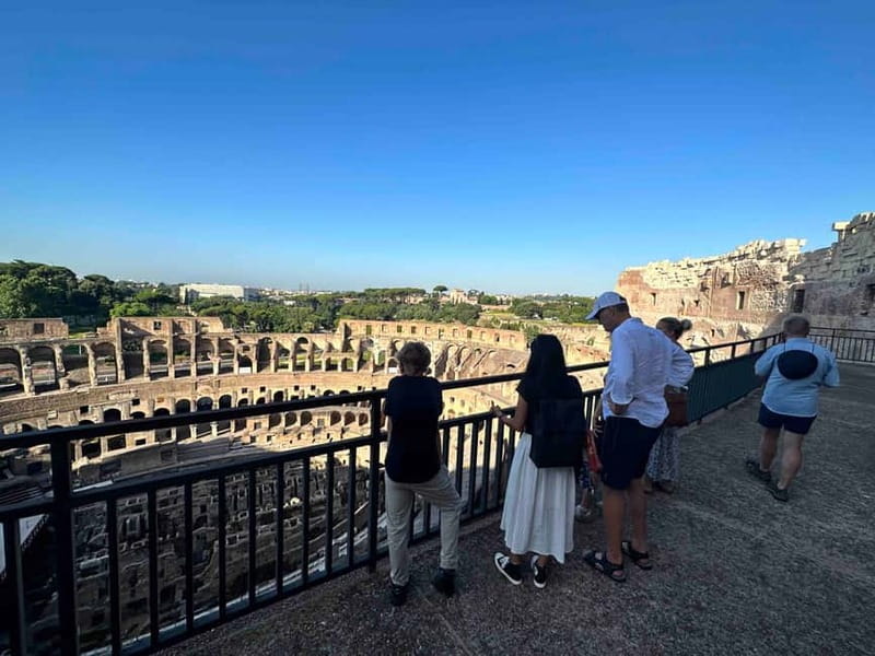 Rome: Colosseum VIP Top Floor 7 Pax Tour - A 360-degree panorama that makes the Colosseum click