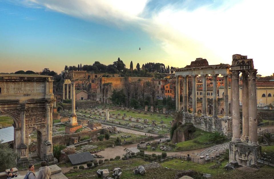 Rome: Colosseum with Arena Floor, Forum & Palatine Hill Tour - Arches, temples, and the emperor’s message