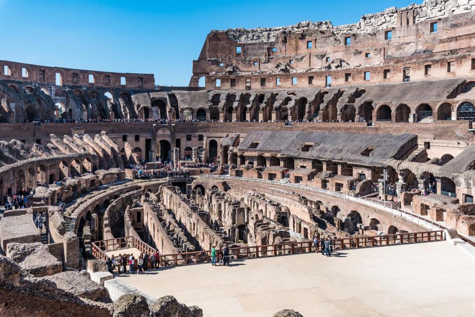 Rome: Colosseum with Arena Floor, Forum & Palatine Hill Tour - Entering the Colosseum efficiently: skip-the-line and pacing