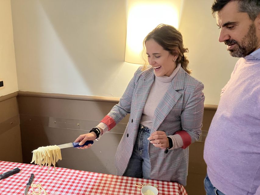 Rome Cooking Class: Handmade Tonnarelli Pasta & Tiramisu - Handmade Tonnarelli: Shaping Roman Pasta From Scratch
