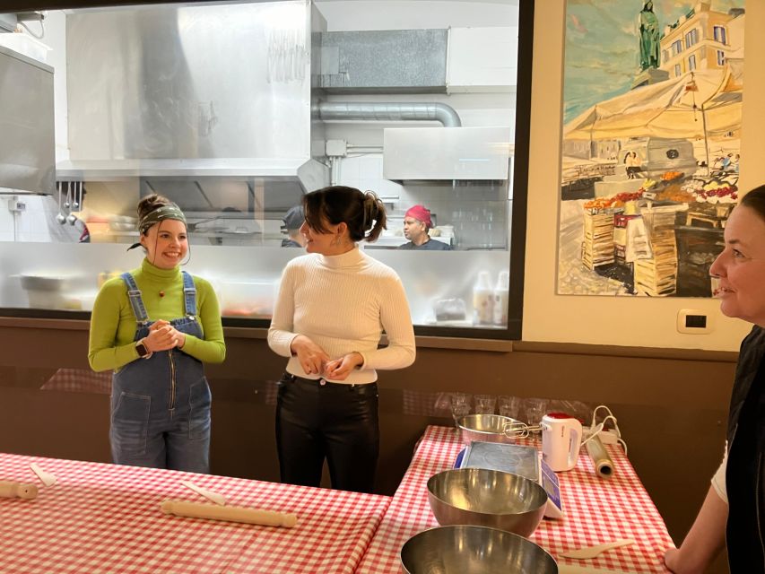 Rome: Cooking Class of fresh Pasta and Tiramisu Cake - Osteria San Giorgio: where the Rome kitchen lesson starts