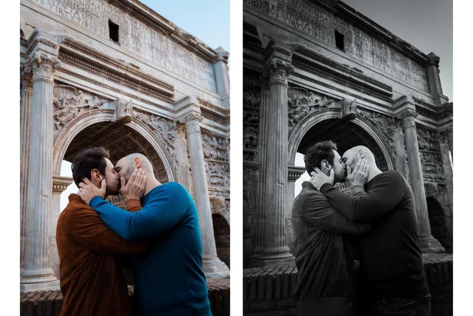 Rome: Couple Photoshoot Experience LGBTQ+ Friendly - Price and value: what $94 covers in real terms