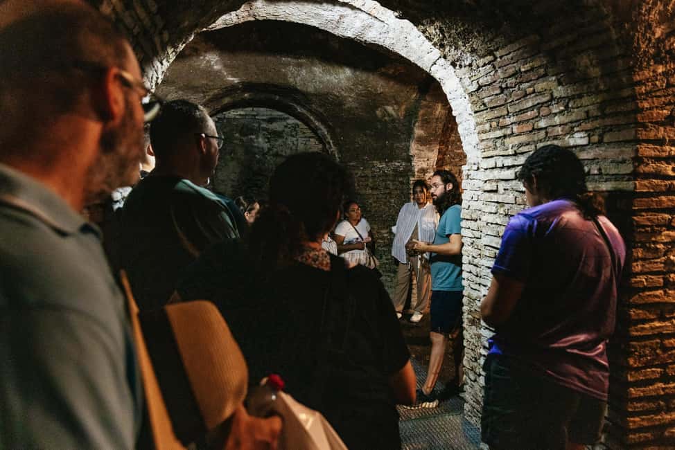 Rome: Crypts and Catacombs Underground Tour with Transfers - Key highlights you’ll feel fast