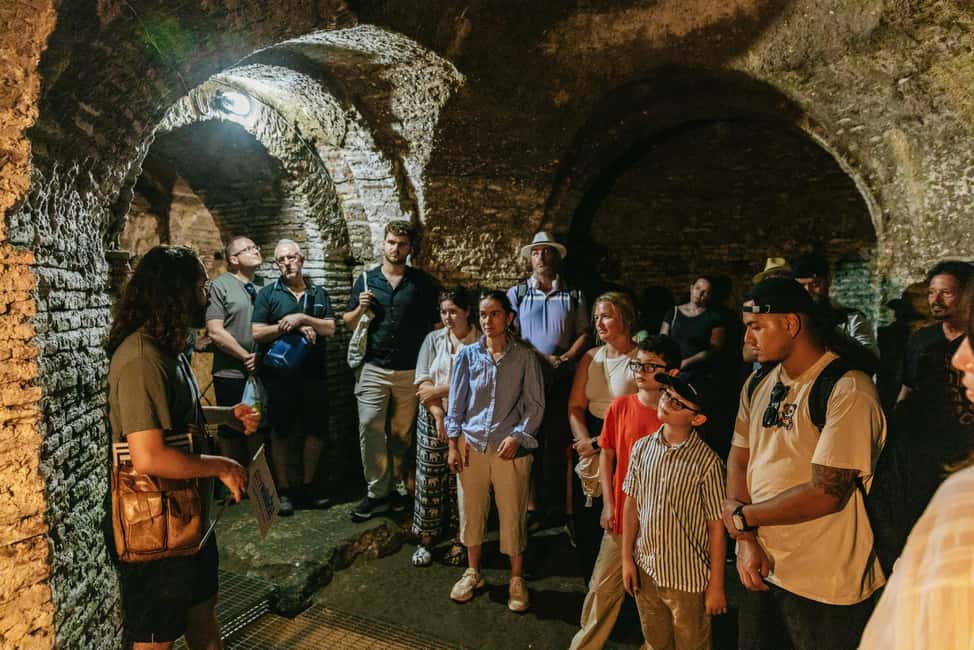 Rome: Crypts and Catacombs Underground Tour with Transfers - Piazza Barberini start: getting oriented without stress