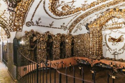 Rome: Crypts and Catacombs Underground Tour with Transfers - Capuchin Crypt: the Bone Chapel, Caravaggio, and St. Francis relics