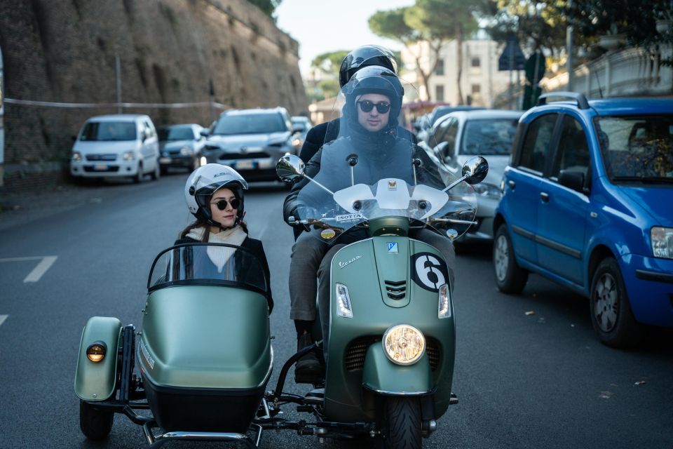 Rome: Day and Night Private Vespa Tour with Hotel Pickup - Fontana dell’Acqua Paola and Janiculum Hill: the view payoff