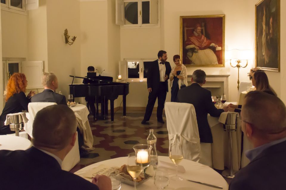 Rome: Dinner and Opera Performance at Palazzo Pamphili - The 7:30 Welcome Drink and the Navona View That Actually Matters