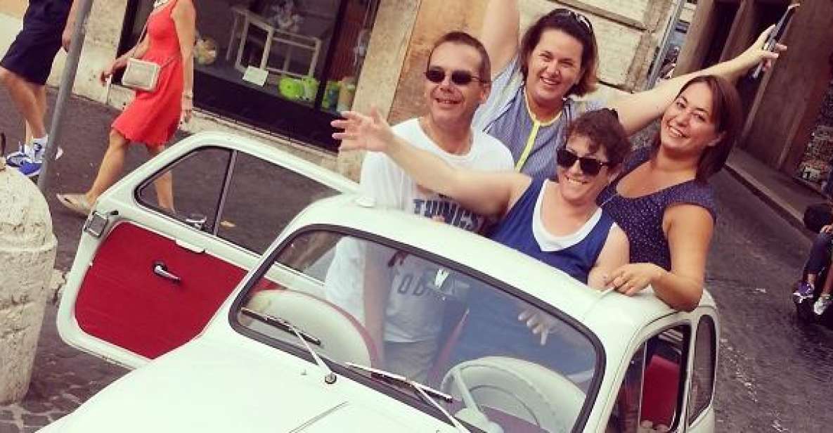 Rome Driving Tour By Vintage Fiat 500 - Key things I’d plan around