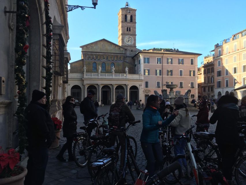 Rome: E-Bicycle Tour - Piazza di San Pietro and the Vatican Square area: big views without the long slog