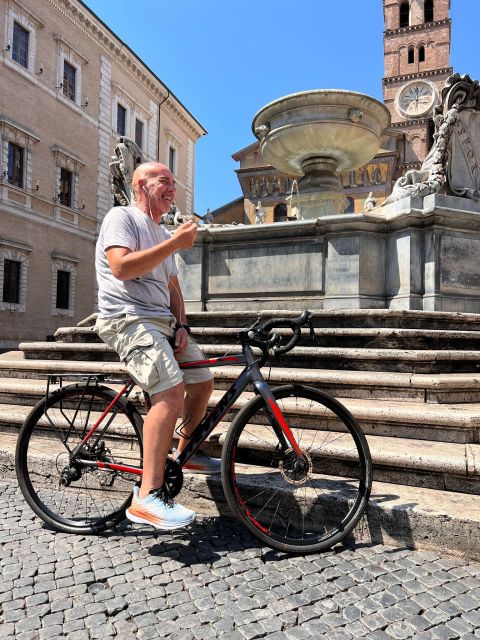 Rome: E-Bike Rental with Audio Guide - Your e-bike setup starts at Via di S. Calisto, 9