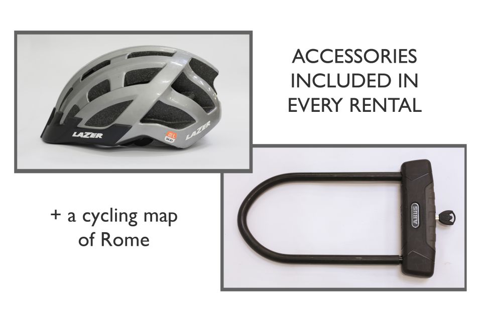 Rome: E-Bike Rental with Helmet and U-Lock - Why an e-bike in Rome can feel like a cheat code