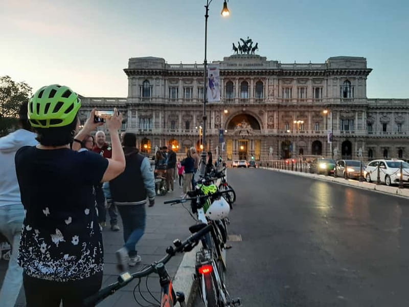Rome: E-Bike Sunset Tour with Pizza Option - Quick Takeaways